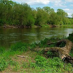 photo "Moscow the river under a Zvenigorod"