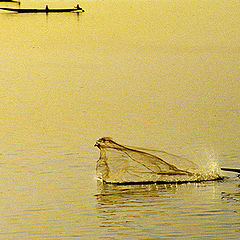 фото "Fisherman on the Bani river"