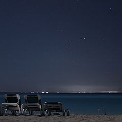 photo "Midnight at Seashore"