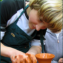 photo "The young potter"