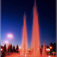 photo "Red fountain"