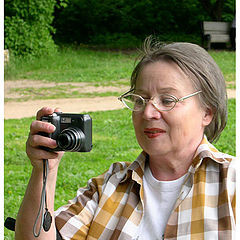 photo "my mother - photographer"