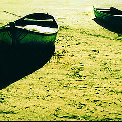 фото "Um mar de outro mundo (barcos)"