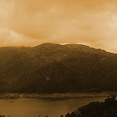 photo "The cloudy mountains"