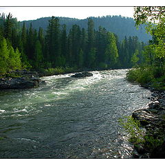 photo "The taiga river"