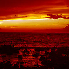 photo "Sunset in the beach"