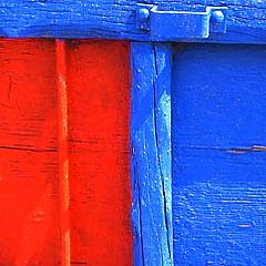 фото "Blue and Red"