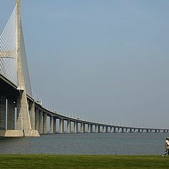 фото "The man and the bridge"