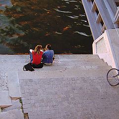 photo "Two at the Seine"