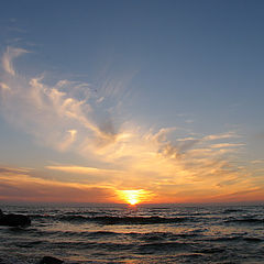 фото "закат над морем"