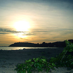 фото "sunset in porto alegre"