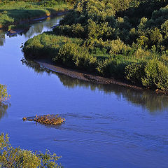 photo "Kuban' river at sunset"