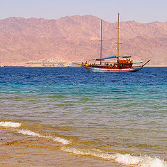 photo "view from Eilat to Jordan"