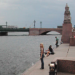 photo "Summer evening at Neva"