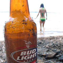 photo "Budweiser on the Beach"