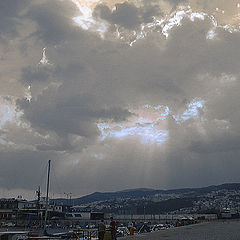 photo "Last conversation on pier"