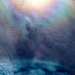 photo "Iridescent clouds."