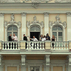 фото "Вечеринка на балконе"