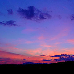 photo "Голубой закат/Blue sunset/"