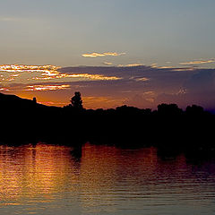 photo "sunset by Danube"