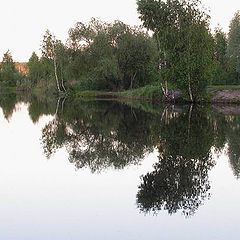 photo "Artificial lake of WWII"