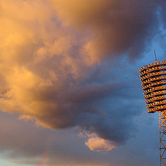 photo "Sunset over stadium (2)"