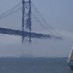 фото "Fog on the river II"