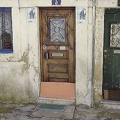 photo "Alfama 3 - Flowerpots at window"