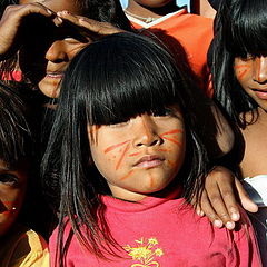 фото "Pataxo's Children (Brazilian indians)"