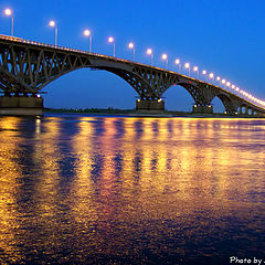 photo "The bridge through Volga"