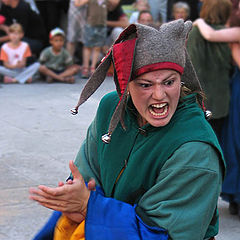 photo "Medieval teatre in gothic city!"