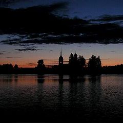 photo "Lekshmo-lake. Summer night."