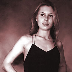 photo "Portrait in ''sepia'' style"