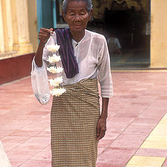 photo "Flower-woman"