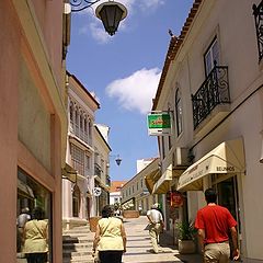 photo "Street in Caldas da Raнnha"