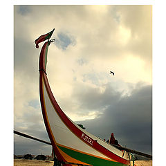 photo "Boat at sunrise"