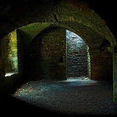 photo "Ruins of old abbey-7 Vault."