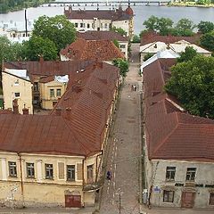 photo "Panorama of Vyborg from the Hour tower"