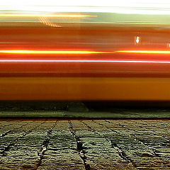photo "Fast tram in Prague"