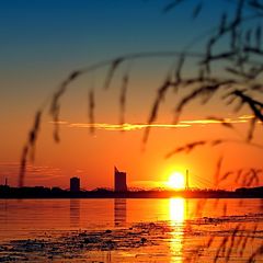 photo "Sunset above Riga"