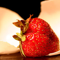 photo "Birth of a strawberry"