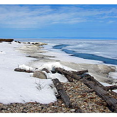 photo "Spring. Old quay. Baikal"