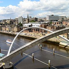 photo "Millennium Bridge, Newcastle, England"