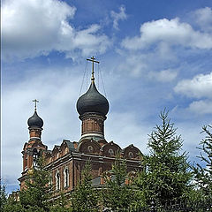 photo "New pray above the old Temple"