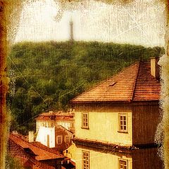 photo "landscape with tower"