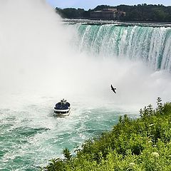 photo "The Fall. Blue boat"