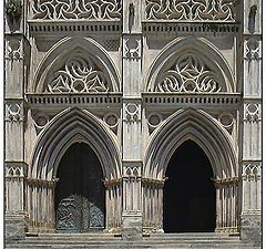 photo "The gothic main entrances"