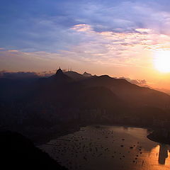 photo "Sunset over Sugar Loaf"