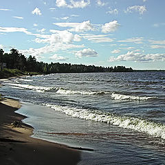 photo "Waves of Ladoga lake"