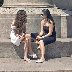 photo "Women gossiping"
